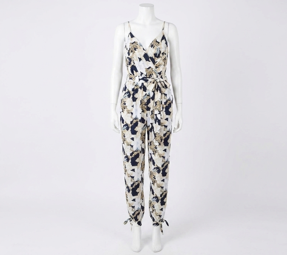 NEW BUCKETLIST breezy leg jumpsuit in multi